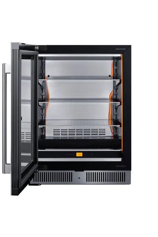 Summit CL24BV1CSSLHD 24" Wide Built-In Beverage Center, Left Hand Door, 4.73 cu.ft. 