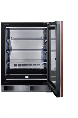 Summit CL24BV1PNR 24" Wide Built-In Panel-Ready Beverage Center, 4.73 cu.ft., (Panel Not Included) 