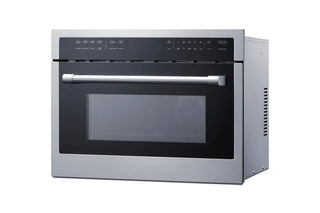 Summit CMV115 24" Wide 115V Built-In Speed Oven, 1000W, 1.55 cu.ft.