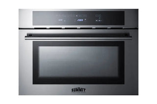 Summit CMV24 24" Wide 240V Electric Built-In Speed Oven, 1000W, 1.34 cu.ft.