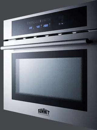 Summit CMV24 24" Wide 240V Electric Built-In Speed Oven, 1000W, 1.34 cu.ft.