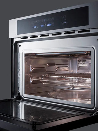 Summit CMV24 24" Wide 240V Electric Built-In Speed Oven, 1000W, 1.34 cu.ft.