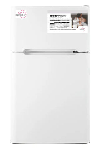 Summit CP34WMC 19" Wide MOMCUBE Refrigerator-Freezer, 3.2 cu.ft. White refrigerator 