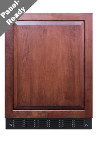 Summit CT66BK2SSIFADALHD 24" Wide Refrigerator-Freezer ADA Compliant (Panel Not Included), Left Hand Door Swing, 5.04 cu.ft.