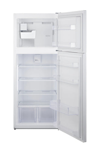 Summit CTR151WIM 28`` Wide Top Mount Refrigerator-Freezer with Icemaker 