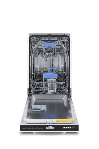 Summit DW183WADA 18" Built-In ADA Compliant Dishwasher, White
