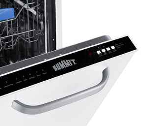 Summit DW183WADA 18" Built-In ADA Compliant Dishwasher, White