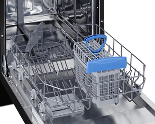 Summit DW184BADA 18" Built-In ADA Compliant Dishwasher, Black