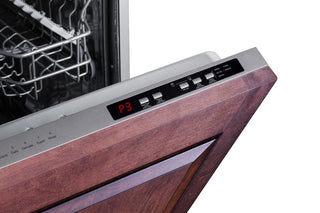 Summit DW245NTADA 24" Built-In Top Control ADA Compliant Dishwasher, Panel Ready (Panel Not Included)