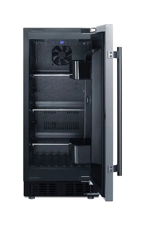 Summit FF1532BCSS 15" Wide Built-In All-Refrigerator, Frost-Free, Stainless Steel, 3.0 cu.ft.
