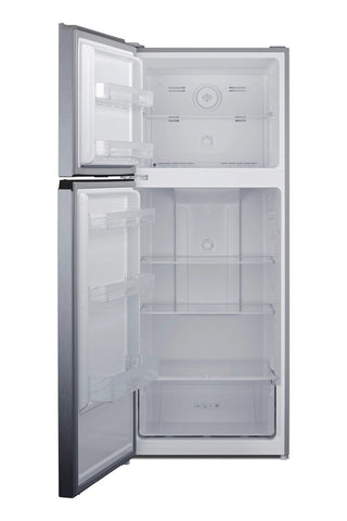 Summit FF161PLLHD 28" Wide Top Mount Refrigerator-Freezer Left Hand Door, Stainless Steel, 14.8 cu. ft.