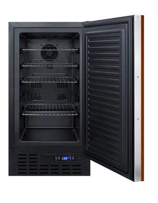 Summit FF1843BIFADA 18" Wide Built-In All-Refrigerator, ADA Compliant, 2.7 cu.ft. (Panel Not Included) 