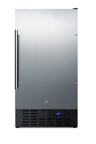 Summit FF1843BSSADA 18” Wide Built-In All-Refrigerator, ADA Compliant with Stainless Steel Door, 2.7 cu.ft.