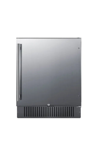 Summit FF27BSS 27" Wide Built-In All-Refrigerator, Automatic Defrost Stainless steel refrigerator 