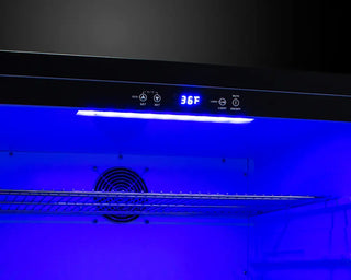 Summit FF27BSS 27" Wide Built-In All-Refrigerator, Automatic Defrost
