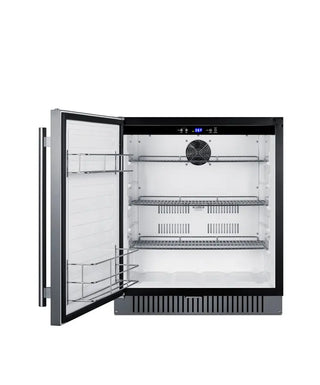 Summit FF27BSSADALHD 27" Wide Built-In All-Refrigerator, ADA Compliant, Left Hand Door Swing, 4.98 cu.ft. 