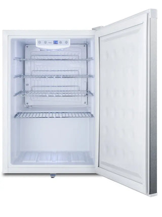 Summit FF31L7BISS Compact Built-In All-Refrigerator, 17” Wide, Stainless Steel Door