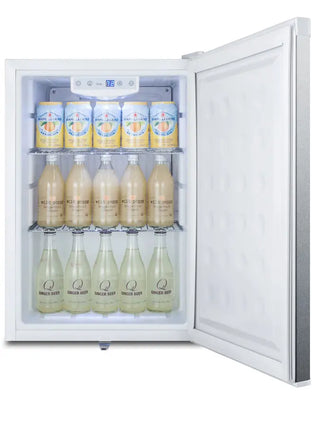 Summit FF31L7BISS Compact Built-In All-Refrigerator, 17” Wide, Stainless Steel Door