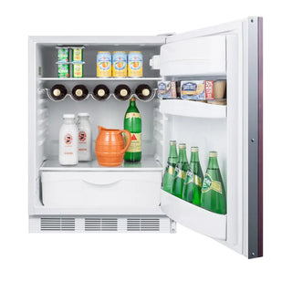Summit FF61WIFADA 24" Wide All-Refrigerator, ADA Compliant, Panel Ready (Panel Not Included)