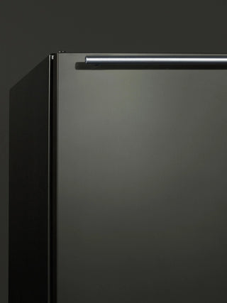 Summit FF63BKBIKSHHADA 24" Wide Built-In All-Refrigerator ADA Compliant, Black Stainless Steel, 5.5 cu.ft.