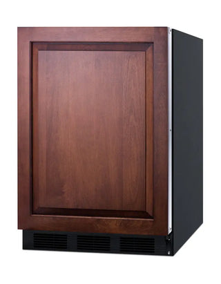 Summit FF63BKIFADA 24" Wide Built-In All-Refrigerator ADA Compliant (Panel Not Included), 5.8 cu.ft.