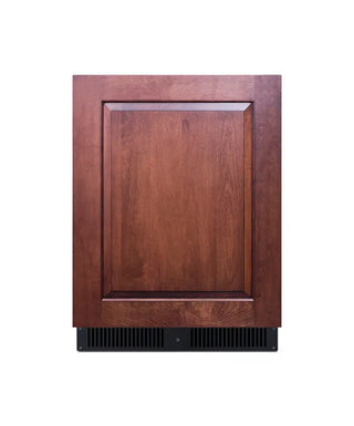 Summit FF64BIF 24" Wide Built-In All-Refrigerator (Panel Not Included), 4.6 cu.ft.