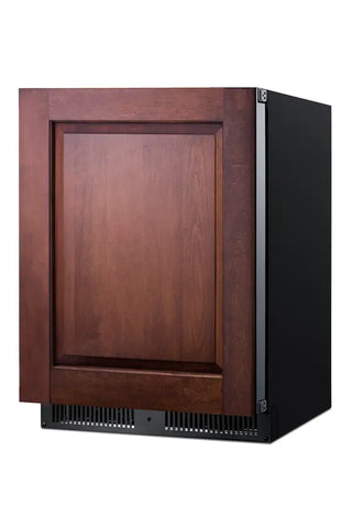 Summit FF64BIF 24" Wide Built-In All-Refrigerator (Panel Not Included), 4.6 cu.ft.