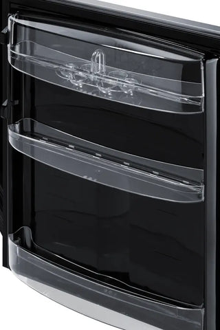 Summit FF6BK2SSADA 24" Wide All-Refrigerator ADA Compliant with 5.8 cu.ft. Capacity, ENERGY STAR Certified