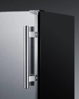Summit FF6BK2SSADALHD 24" Wide All-Refrigerator ADA Compliant with Left Hand Door Swing, 5.8 cu.ft.