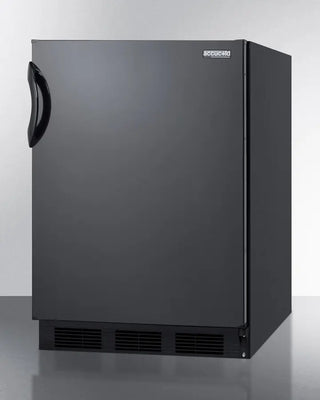 Summit FF6BKBI7ADA 24" Wide Built-In All-Refrigerator ADA Compliant NSF-7 Approved, 5.5 cu.ft.