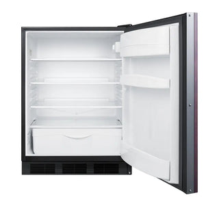 Summit FF6BKBI7IFADA 24" Wide Built-In All-Refrigerator ADA Compliant (Panel Not Included) NSF-7 Approved, 5.5 cu.ft.