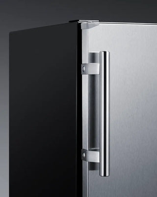 Summit FF708BLSS 24" Wide All-Refrigerator, 5.3 cu.ft. with Stainless Steel Door, ENERGY STAR Certified