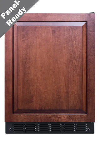 Summit FF708BLSSIFADA 24`` Wide All-Refrigerator, ADA Compliant, 5.3 cu.ft. (Panel Not Included)