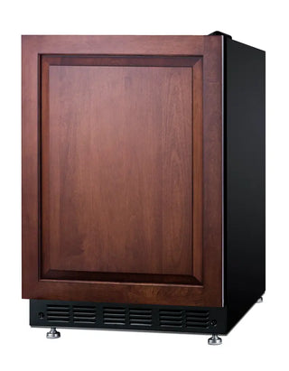 Summit FF708BLSSRSIF 24" Wide Built-In All-Refrigerator (Panel Not Included) with Adjustable Height, 5.3 cu.ft.