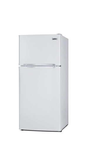 Summit FF712W 19" Wide Top Mount Refrigerator-Freezer ADA Compliant, White 4.3 cu.ft.