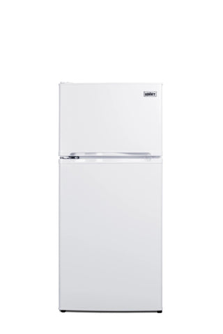 Summit FF712WLHD 19" Wide Top Mount Refrigerator-Freezer ADA Compliant, Left Hand Door, 4.3 cu.ft. 