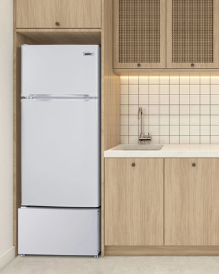 Summit FF712WLHD 19" Wide Top Mount Refrigerator-Freezer ADA Compliant, Left Hand Door, 4.3 cu.ft. 