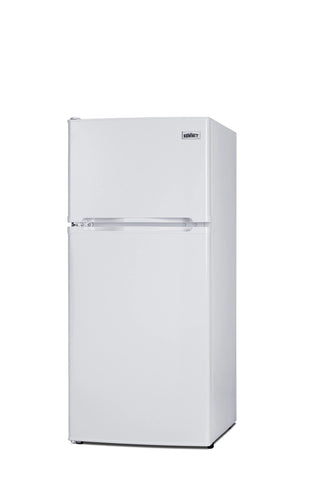 Summit FF712WLHD 19" Wide Top Mount Refrigerator-Freezer ADA Compliant, Left Hand Door, 4.3 cu.ft. 