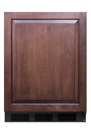 Summit FF7BKBIIFADA 24" Wide Built-In ADA Panel-Ready All-Refrigerator Commercial NSF-7, 5.5 cu.ft. (Panel Not Included)