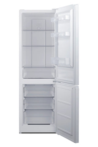 Summit FFBF1030W 24" Wide 10.5 cu. ft. Bottom-Mount Refrigerator-Freezer, Counter Depth, White