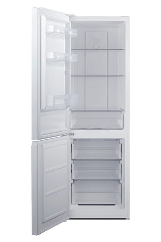 Summit FFBF1030WLHD 24" 10.5 cu. ft. Wide Bottom-Mount Refrigerator-Freezer, Counter Depth, Left-Hand Door, White