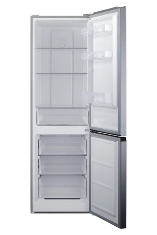 Summit FFBF1031PL 24" Wide 10.5 cu. ft. Bottom-Mount Refrigerator, Counter Depth, Stainless Steel 