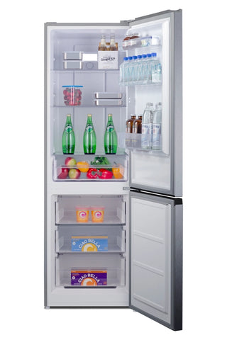 Summit FFBF1031PL 24" Wide 10.5 cu. ft. Bottom-Mount Refrigerator, Counter Depth, Stainless Steel 