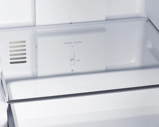 Summit FFBF1031PLLHD 24" Wide 10.5 cu. ft. Bottom-Mount Refrigerator-Freezer, Counter Depth, Stainless Steel