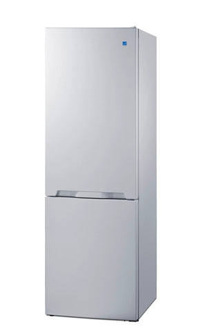 Summit FFBF121W 24" Wide 11.7 cu. ft. Bottom-Mount Refrigerator-Freezer, White