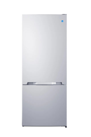 Summit FFBF151WIM 28" Wide 15.1 cu. ft. Bottom Mount Refrigerator-Freezer with Icemaker, White