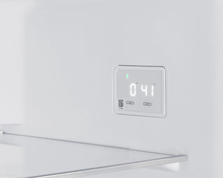 Summit FFBF154SS 28" Wide 15.1 cu. ft. Bottom Mount Refrigerator-Freezer, ENERGY STAR Stainless Steel