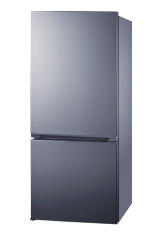 Summit FFBF173SSLHD 30" Wide 16.1 cu. ft. Bottom Mount Refrigerator-Freezer, Counter Depth, ENERGY STAR 