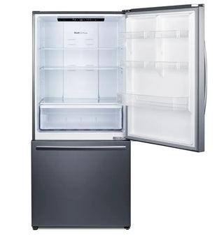 Summit FFBF179SSIM 31" Wide Bottom Freezer Refrigerator with Icemaker, 17.2 cu.ft.
