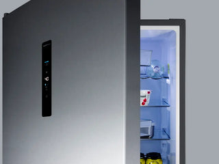 Summit FFBF181ES2IMLHD 24" Wide Bottom Freezer Refrigerator with Icemaker and Left Hand Door Swing, 11.7 cu.ft.